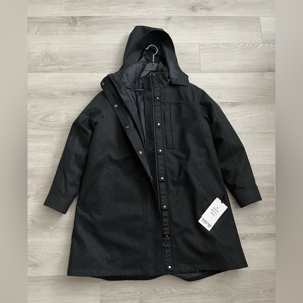 COPY - New Lululemon Roam Far Wool 3-in 1 Jacket